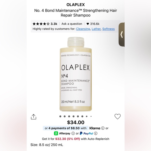 ✨ OLAPLEX Haircare Duo – No.4 Shampoo + No.5 Conditioner ✨ - Picture 4 of 5